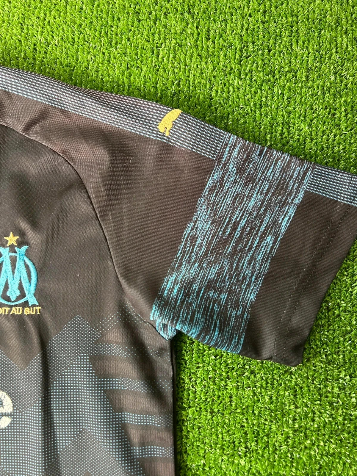 Black & blue OM Puma jersey size M - Olympique de Marseille – photo 5